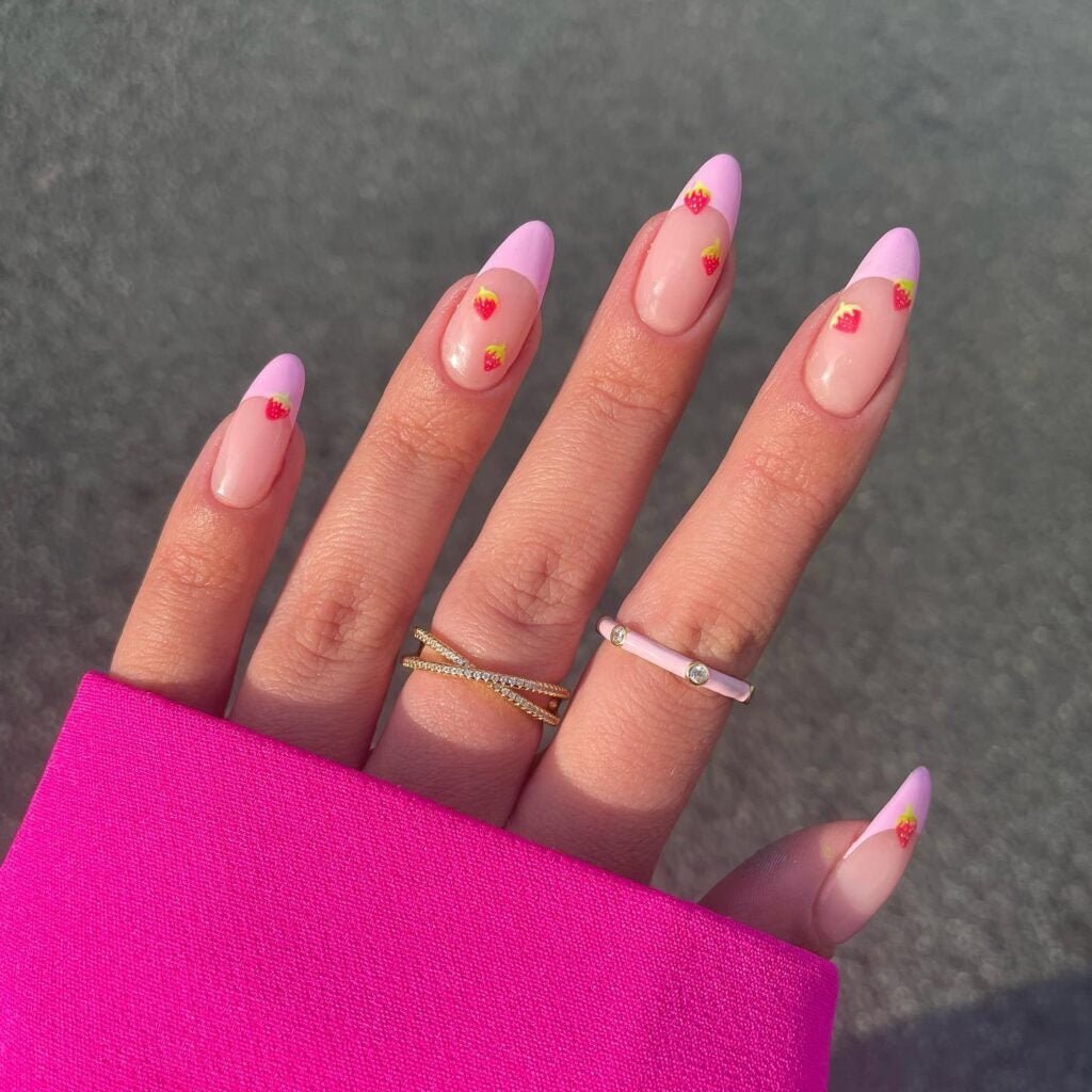 10 Pretty Strawberry Nail Ideas to Inspire Your Manicure - DTK Nail Supply