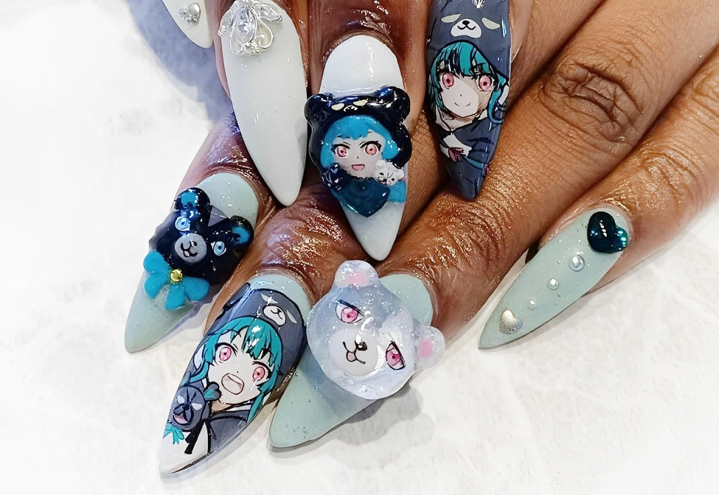 Anime Nail Art Ideas