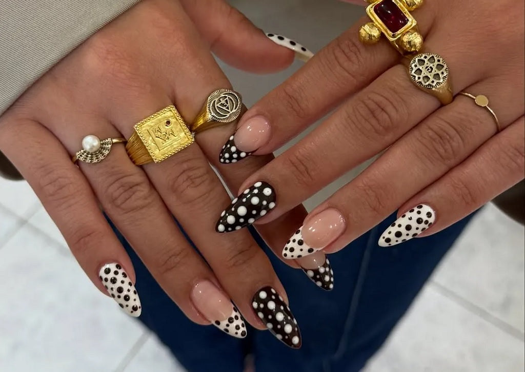 Polka Dot Nails