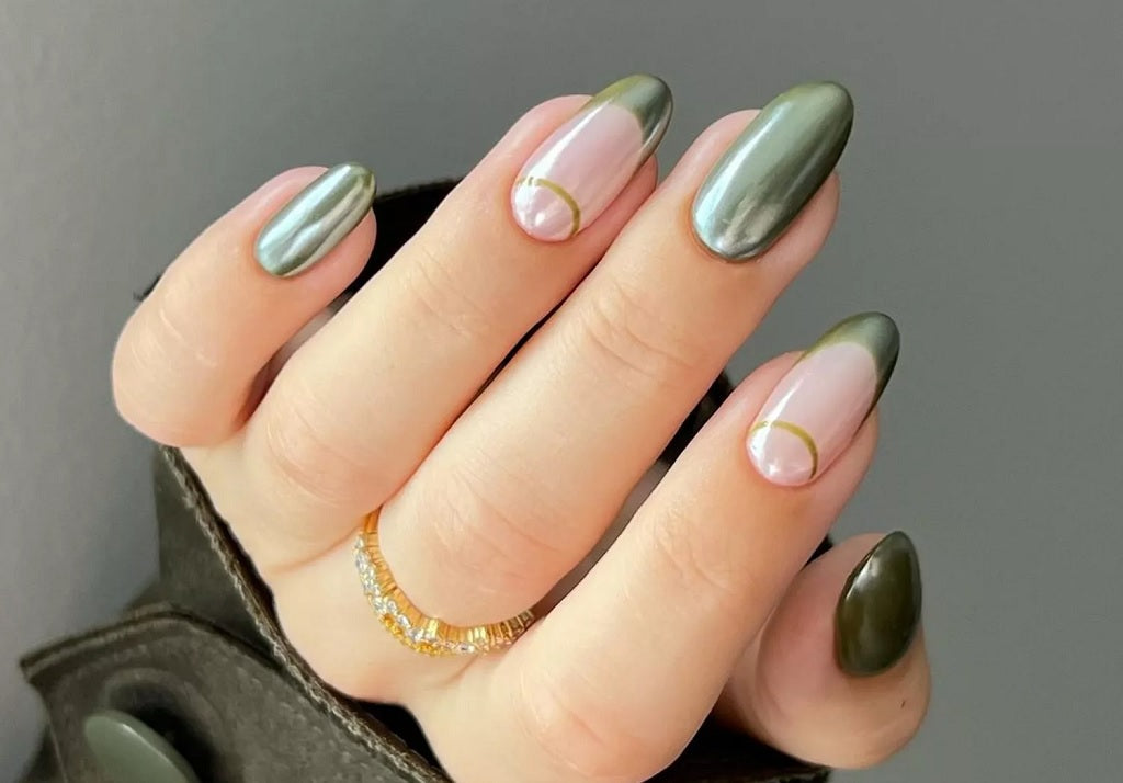 Spring Chrome Nail Designs