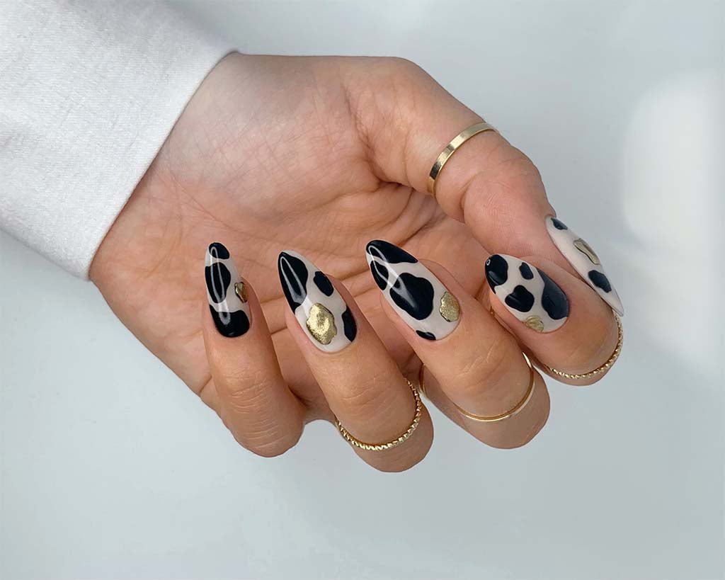 The 12 Best Cute Cow Print Nail Ideas in 2025 - DTK Nail Supply