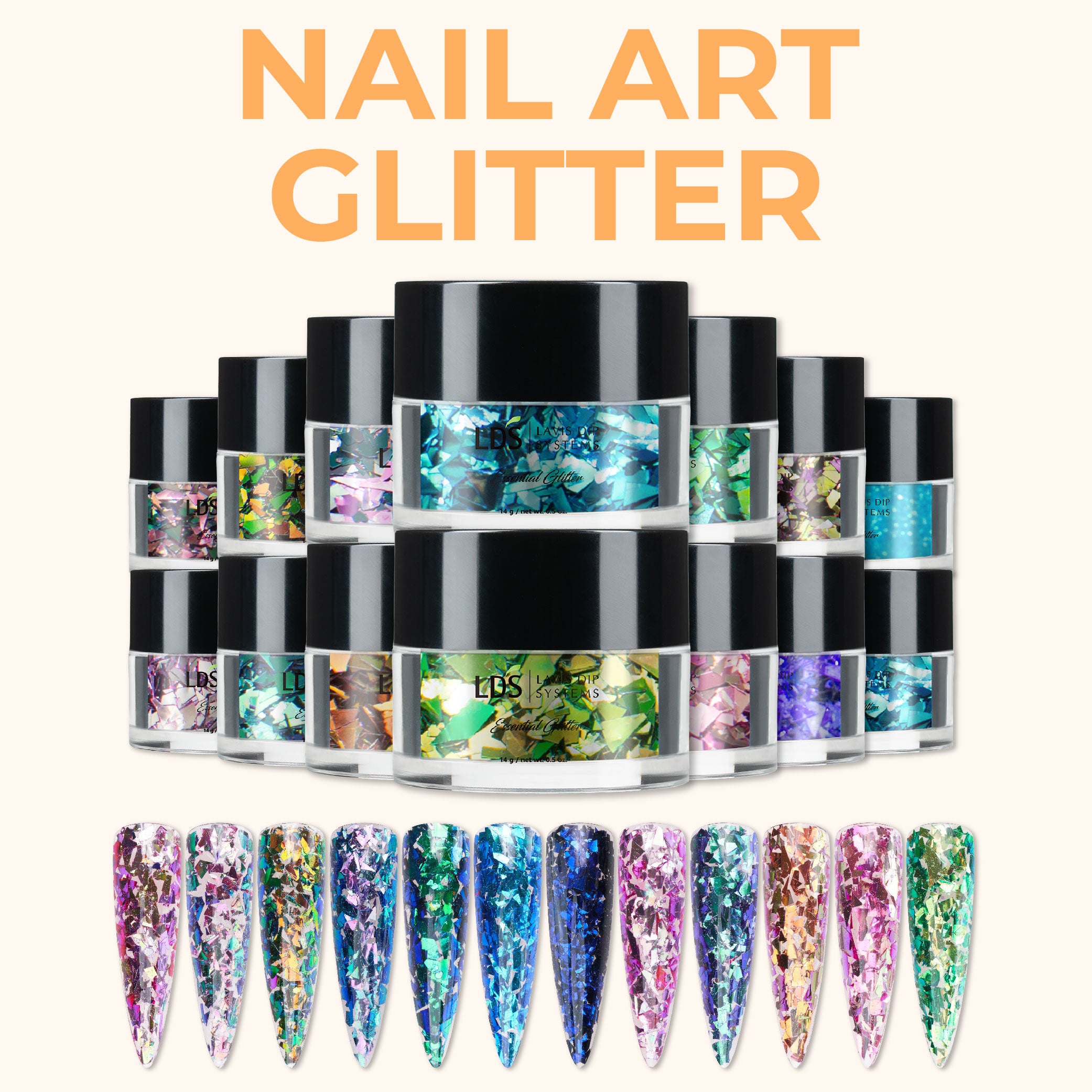 The 11 Best Holographic Chunky Glitter Nails for Halloween – DTK Nail Supply