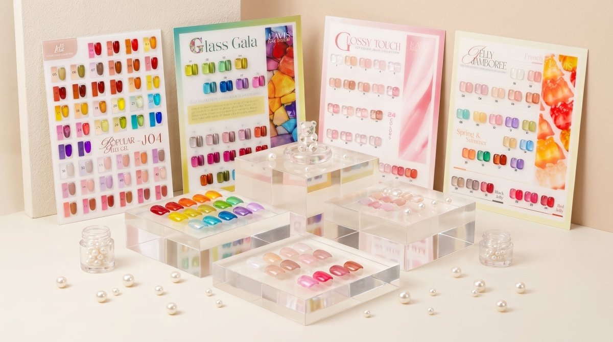 Jelly Gel Polish | Korean Syrup & Translucent Nail Colors – DTK