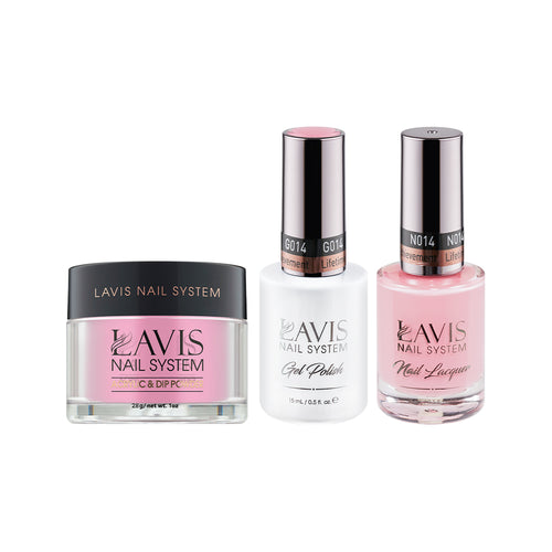 LAVIS 3 in 1 - 014 Lifetime Achievement - Acrylic & Dip Powder, Gel & Lacquer by LAVIS NAILS sold by DTK Nail Supply