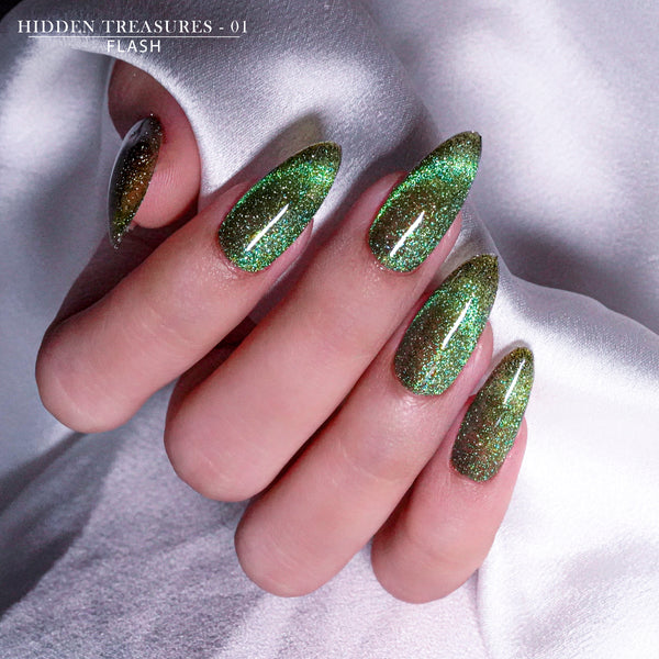 LAVIS Cat Eyes CE8 - Gel Polish 0.5 oz - Hidden Treasures Collection by LAVIS NAILS sold by DTK Nail Supply