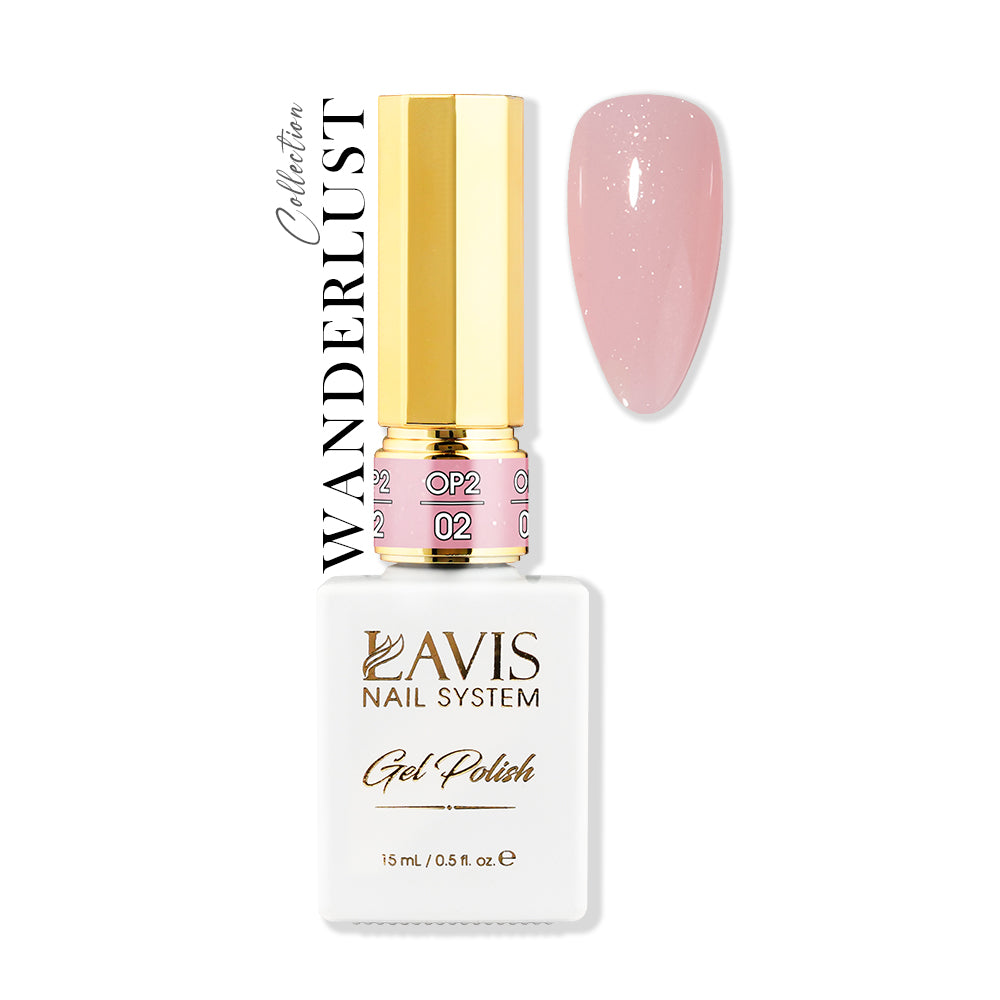 LAVIS OP2 - 02 - Gel Polish 0.5 oz - Lavis Wanderlust Collection by LAVIS NAILS sold by DTK Nail Supply