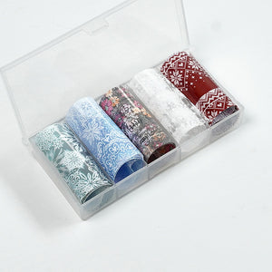 Nail Transfer Foil - Holiday Print - W21