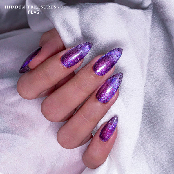 LAVIS Cat Eyes CE8 - Gel Polish 0.5 oz - Hidden Treasures Collection by LAVIS NAILS sold by DTK Nail Supply