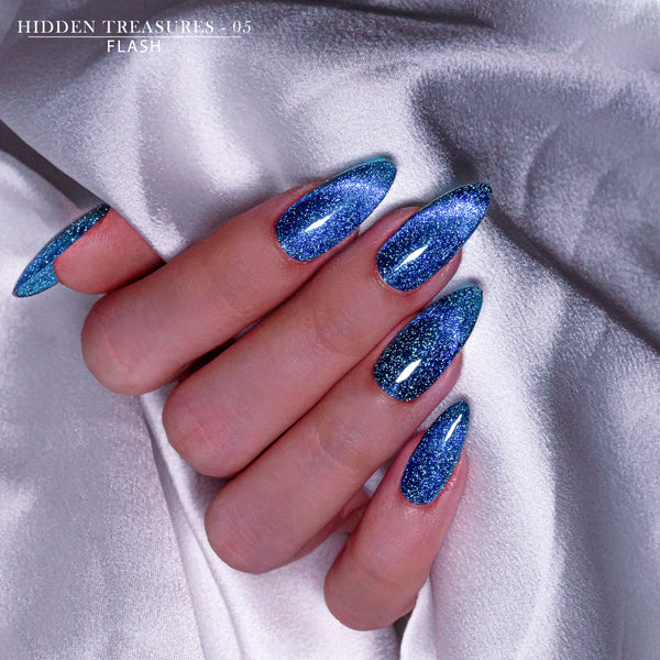 LAVIS Cat Eyes CE8 - Gel Polish 0.5 oz - Hidden Treasures Collection by LAVIS NAILS sold by DTK Nail Supply