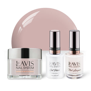 LAVIS 3 in 1 - 071 Coconut - Acrylic & Dip Powder, Gel & Lacquer by LAVIS NAILS sold by DTK Nail Supply