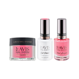 LAVIS 3 in 1 - 088 Sweetest 16 - Acrylic & Dip Powder, Gel & Lacquer by LAVIS NAILS sold by DTK Nail Supply