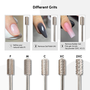 Carbide Small Barrel Smooth Top Safety Bit