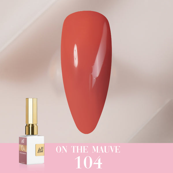 LDS Color Craze Gel Nail Polish - 104 On the Mauve - 0.5oz by LDS COLOR CRAZE sold by DTK Nail Supply