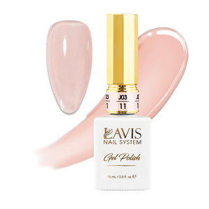 Jelly Gel Polish Colors - Lavis J03-11 - Bare With Me Collection by LAVIS NAILS sold by DTK Nail Supply
