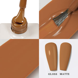  LAVIS LX1 - 12 - Gel Polish 0.5 oz - Coffee & Caramel Collection by LAVIS NAILS sold by DTK Nail Supply