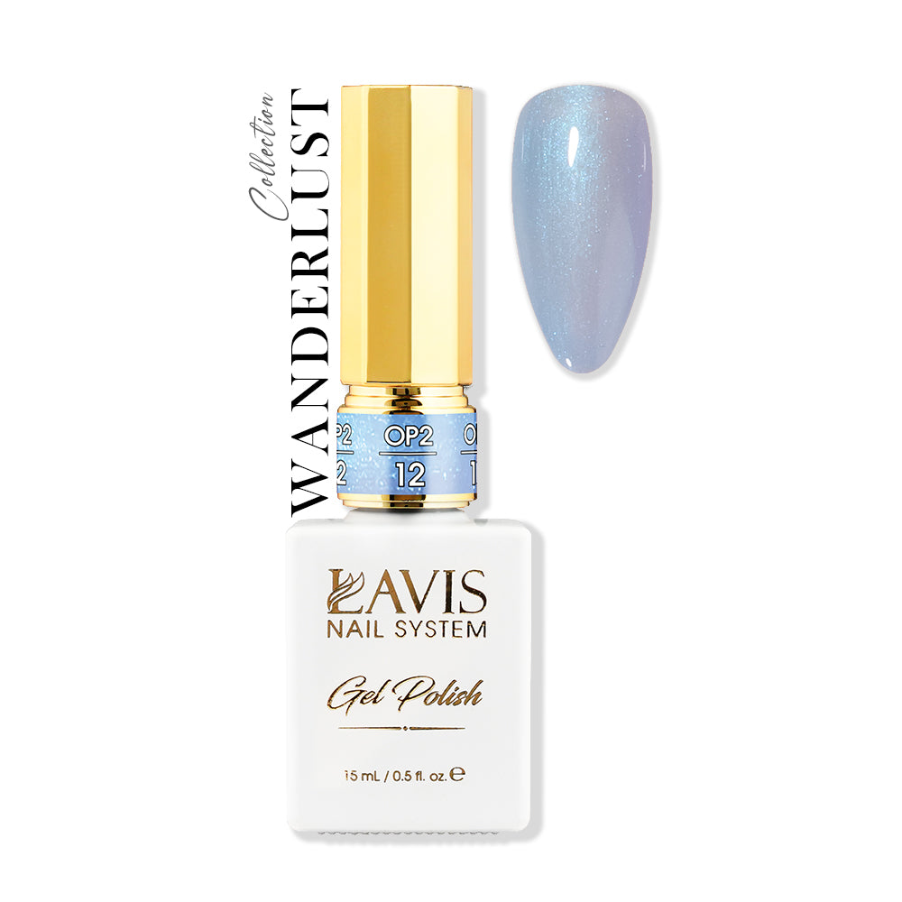 LAVIS OP2 - 12 - Gel Polish 0.5 oz - Lavis Wanderlust Collection by LAVIS NAILS sold by DTK Nail Supply
