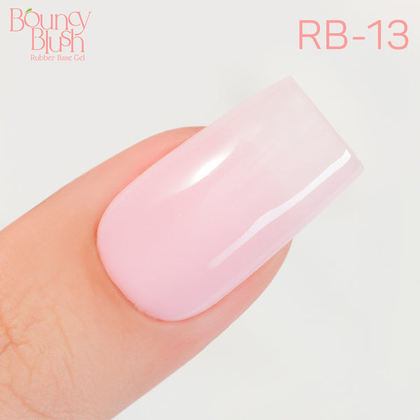 LDS Rubber Base Gel - RB-13 - GEL POLISH 0.5 OZ - Bouncy Blush Collection by LDS sold by DTK Nail Supply