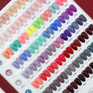 SNS Pro Dipping & Acrylic Powder - Set 144 Colors - Burgundy Collection