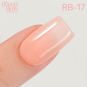 LDS Rubber Base Gel - RB-17 - GEL POLISH 0.5 OZ - Bouncy Blush Collection by LDS sold by DTK Nail Supply