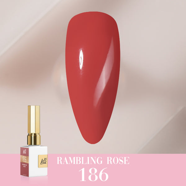 LDS Color Craze Gel Nail Polish - 186 Rambling Rose - 0.5oz by LDS COLOR CRAZE sold by DTK Nail Supply