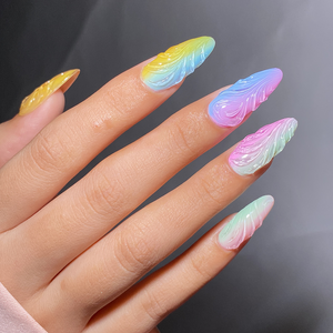 Emboss Gel Polish Nail Art - 0.5oz Clear