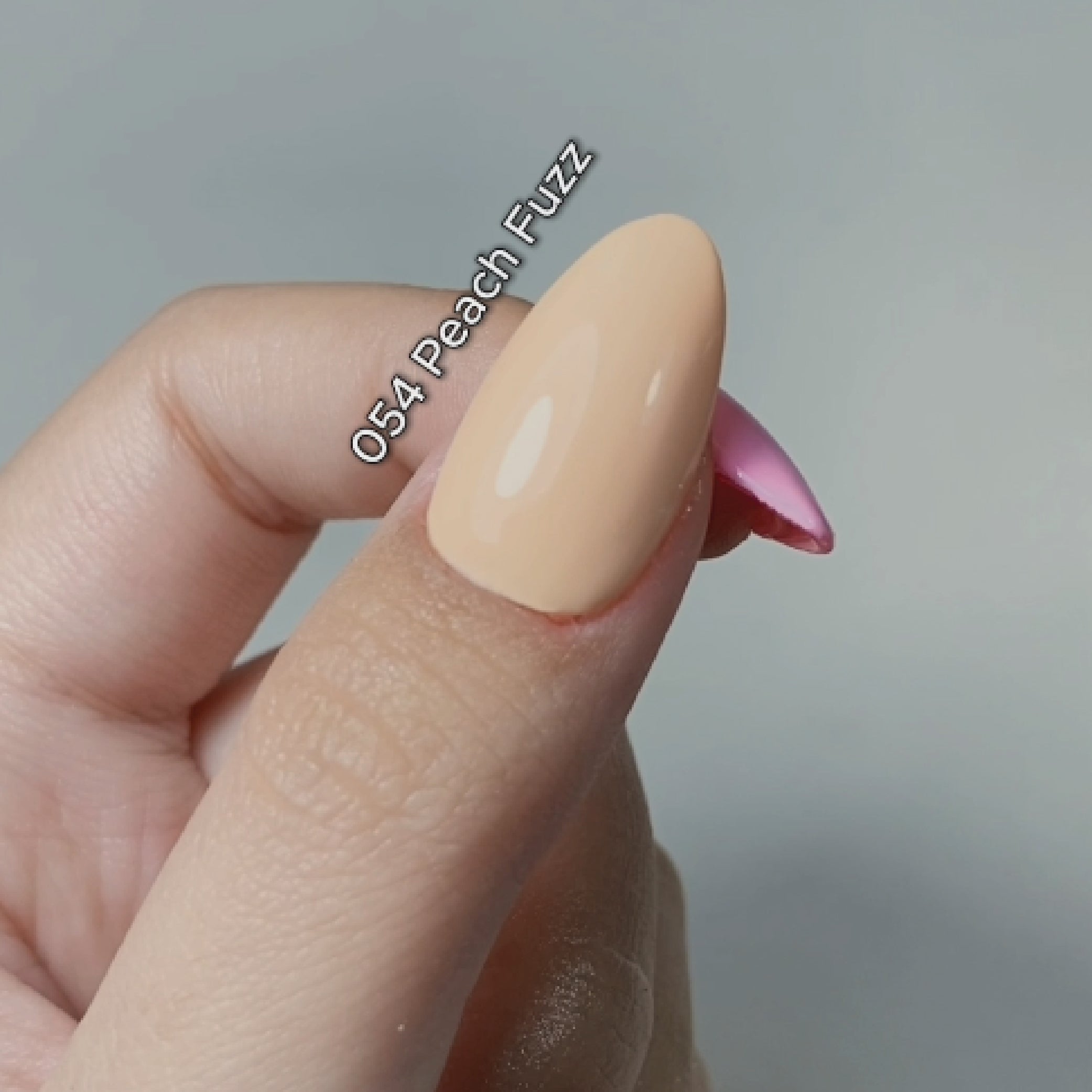 LDS Color Craze Gel Nail Polish - 054 Peach Fuzz - 0.5oz