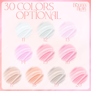 LDS Rubber Base Gel - RB-01 - GEL POLISH 0.5 OZ - Bouncy Blush Collection by LDS sold by DTK Nail Supply