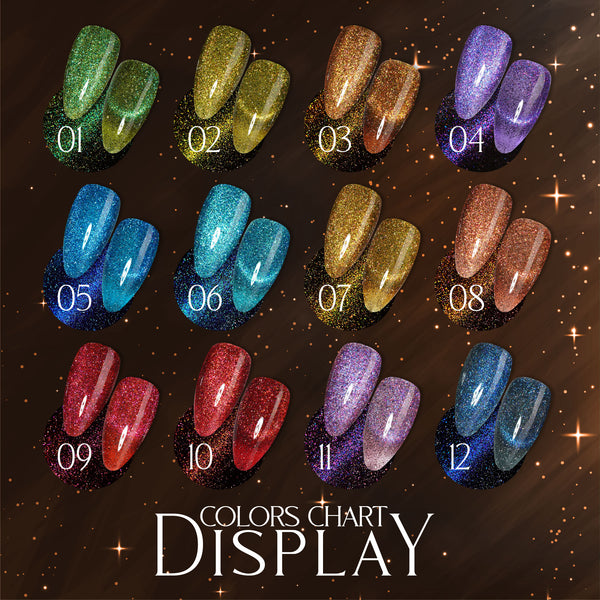LAVIS Cat Eyes CE8 - Gel Polish 0.5 oz - Hidden Treasures Collection by LAVIS NAILS sold by DTK Nail Supply