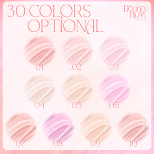 LDS Rubber Base Gel - RB-17 - GEL POLISH 0.5 OZ - Bouncy Blush Collection by LDS sold by DTK Nail Supply