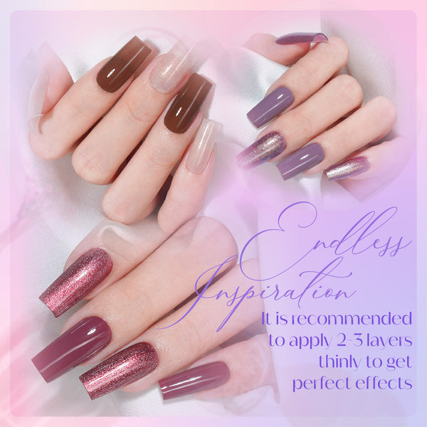 LAVIS 02 (G03-ver2) - Gel Polish 0.5 oz - Bridal Party Glitter Collection by LAVIS NAILS sold by DTK Nail Supply