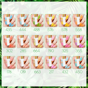 LDS Color Craze Gel Nail Polish - 659 Daffodil Yellow - 0.5oz