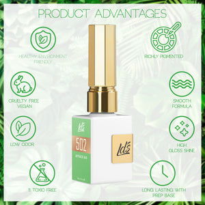 LDS Color Craze Gel Nail Polish - 659 Daffodil Yellow - 0.5oz