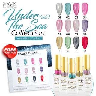  LAVIS Cat Eyes CE2 - Gel Polish 0.5 oz - Under The Sea Collection by LAVIS NAILS sold by DTK Nail Supply