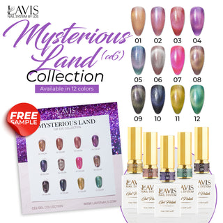  LAVIS Cat Eyes CE6 - Gel Polish 0.5 oz - Mysterious Land Collection by LAVIS NAILS sold by DTK Nail Supply