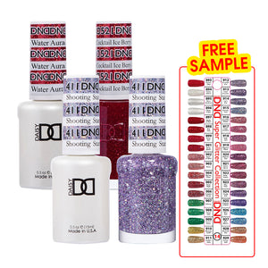DND Part 14 - Set of 35 Gel & Lacquer Combos by DND - Daisy Nail Designs sold by DTK Nail Supply