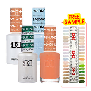DND Part 16 - Set of 36 Gel & Lacquer Combos by DND - Daisy Nail Designs sold by DTK Nail Supply