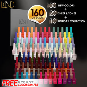 #CLSet160GelColors-FREE1KSLamps
CHAUN LEGEND Set 160 Colors Gel Polish Collection
