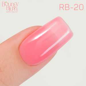 LDS Rubber Base Gel - RB-20 - GEL POLISH 0.5 OZ - Bouncy Blush Collection by LDS sold by DTK Nail Supply