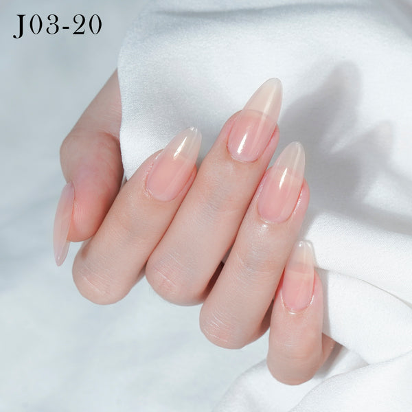 Jelly Gel Polish Colors - Lavis J03-20 - Bare With Me Collection by LAVIS NAILS sold by DTK Nail Supply