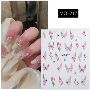 3D Nail Art Stickers MO-217
