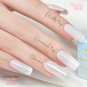 LDS Rubber Base Gel - RB-22 - GEL POLISH 0.5 OZ - Bouncy Blush Collection by LDS sold by DTK Nail Supply