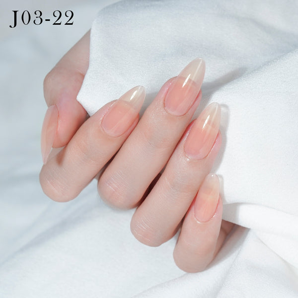 Jelly Gel Polish Colors - Lavis J03-22 - Bare With Me Collection by LAVIS NAILS sold by DTK Nail Supply