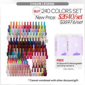 #CLSet240GelColors-FREE2KSLamps