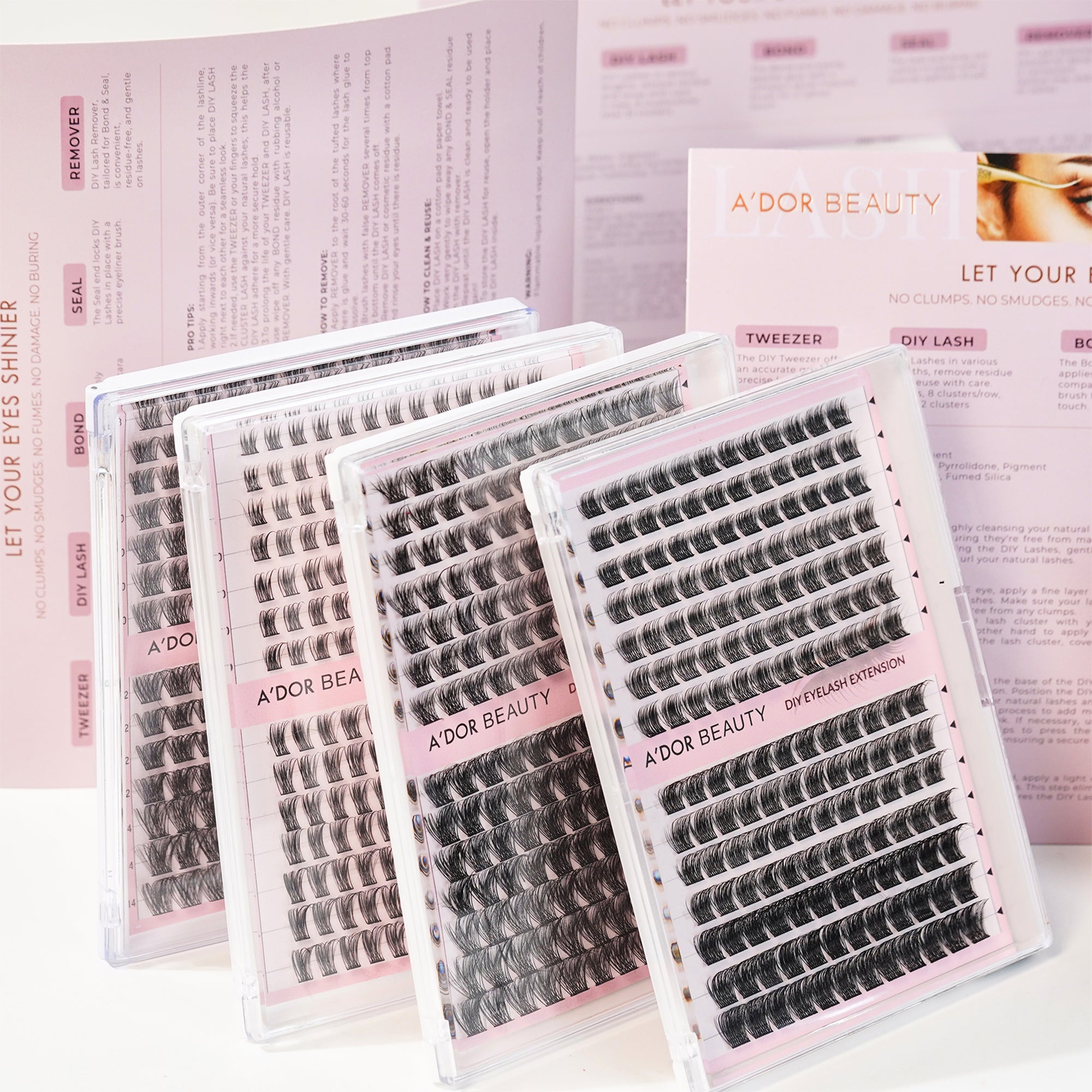 A’dor Beauty Eyelash Extension Pro Box - D04 by Beauty sold by DTK Nail Supply