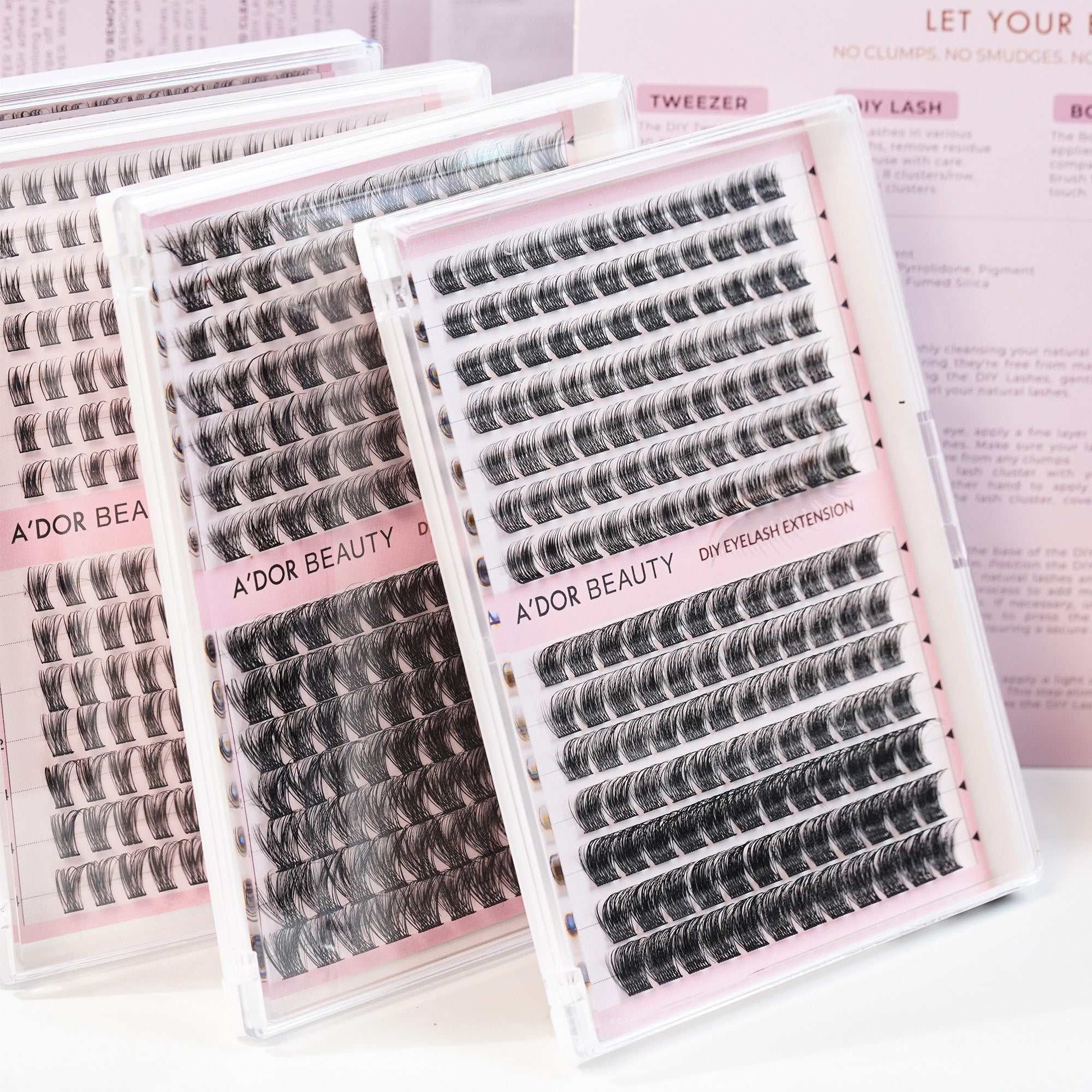 A’dor Beauty Eyelash Extension Pro Box - D04 by Beauty sold by DTK Nail Supply