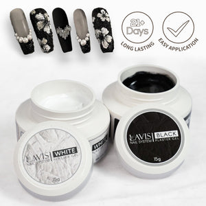 LAVIS 3D Plaster Gel - Black 15g