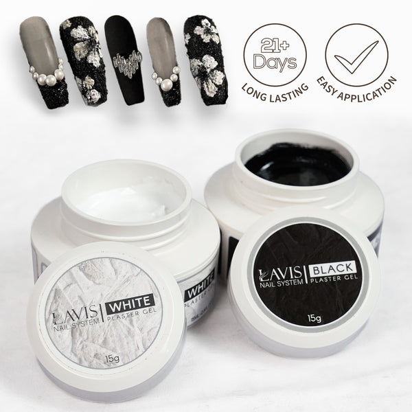 LAVIS 3D Plaster Gel - Black 15g