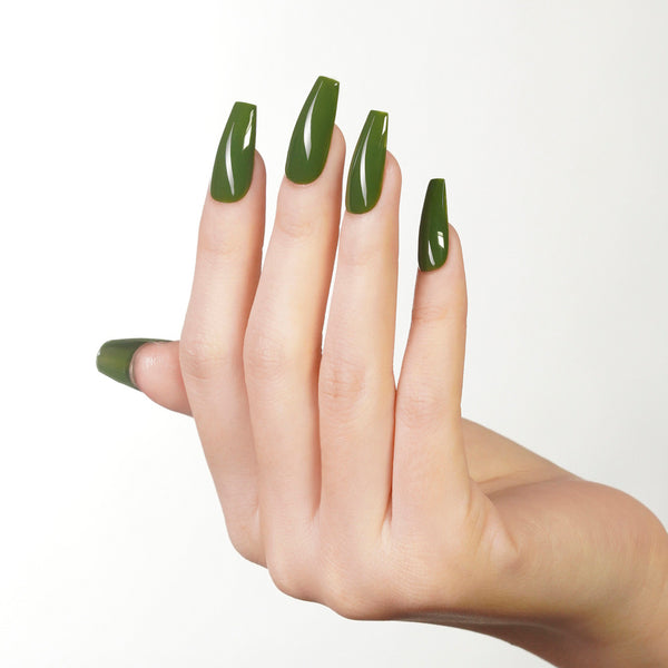 LAVIS 3 in 1 - 252 Fern Green - Acrylic & Dip Powder, Gel & Lacquer by LAVIS NAILS sold by DTK Nail Supply