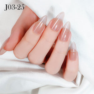 Jelly Gel Polish Colors - Lavis J03-25 - Bare With Me Collection by LAVIS NAILS sold by DTK Nail Supply