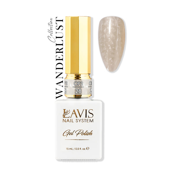 LAVIS OP2 - 28 - Gel Polish 0.5 oz - Lavis Wanderlust Collection by LAVIS NAILS sold by DTK Nail Supply